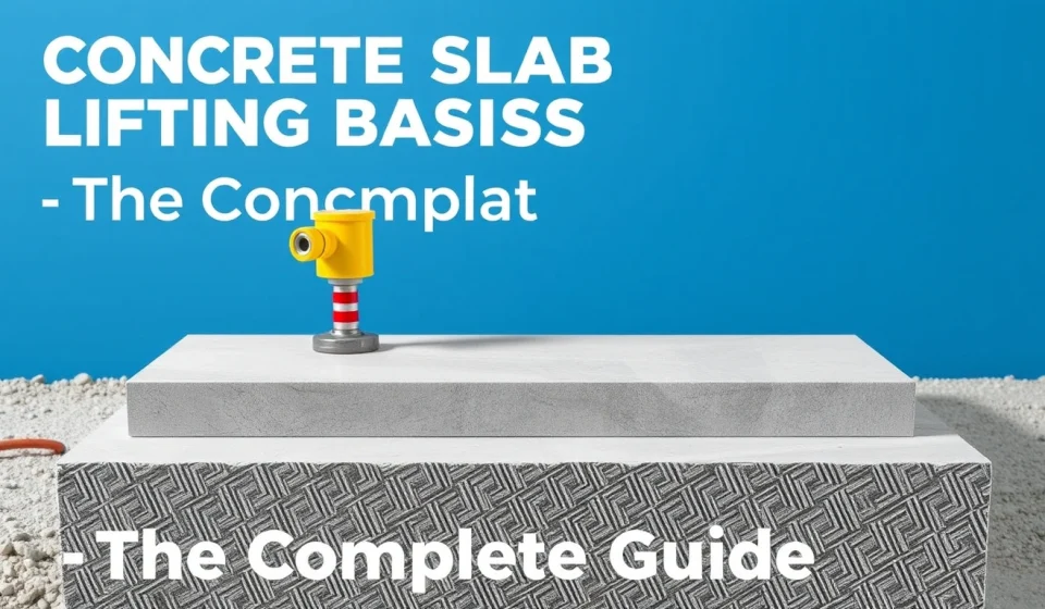 Concrete slab lifting basics — The Complete Guide