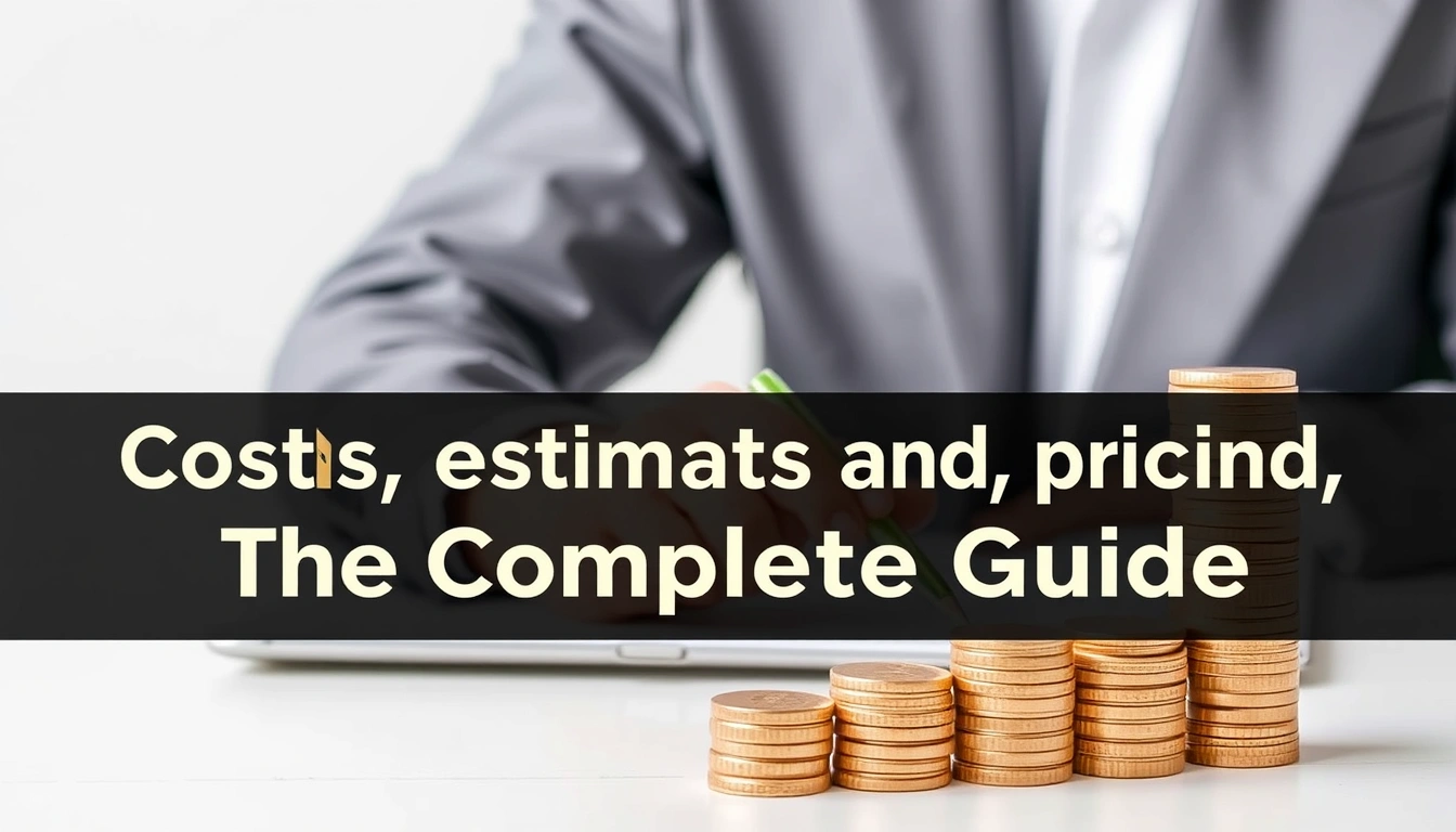 Costs, estimates, and pricing — The Complete Guide Costs, estimates, and pricing — The Complete Guide