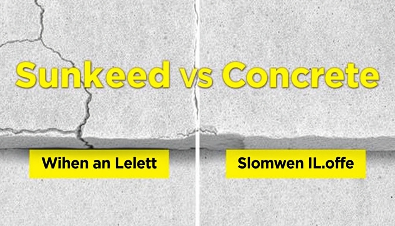 Cracked vs Sunken Concrete: When Leveling Is Enough and When It Is Not Cracked vs Sunken Concrete: When Leveling Is Enough and When It Is Not