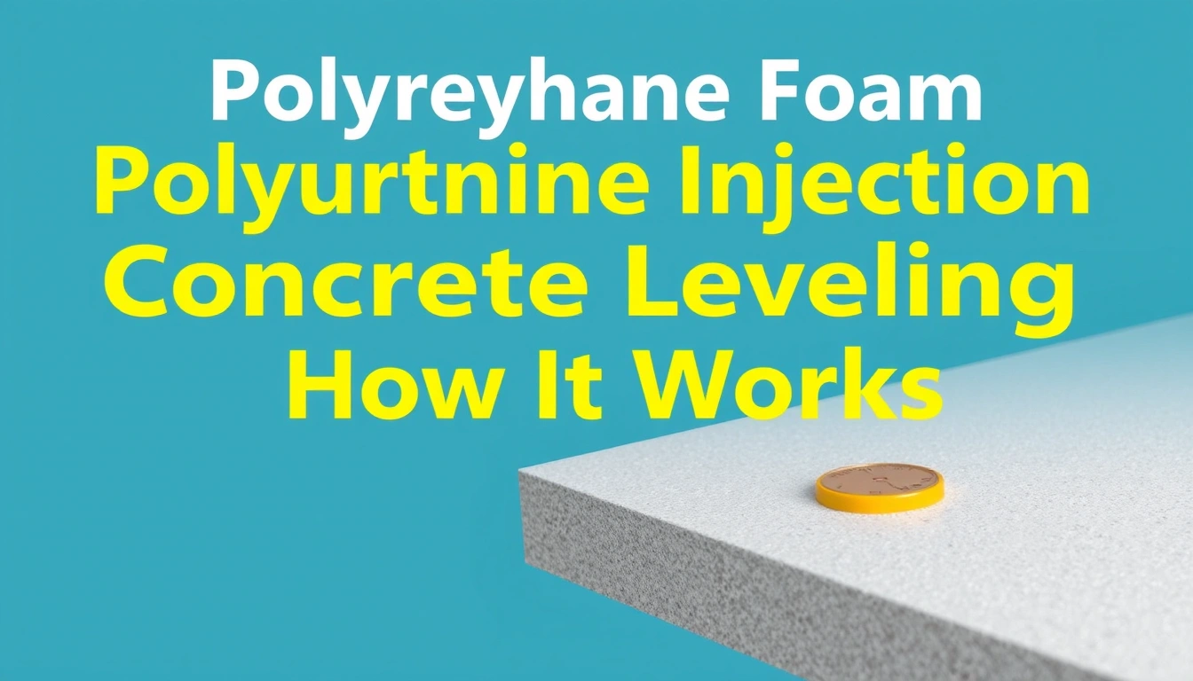 Polyurethane Foam Injection for Concrete Leveling: How It Works Polyurethane Foam Injection for Concrete Leveling: How It Works