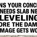 Signs Your Concrete Slab Needs Leveling Before the Damage Gets Worse